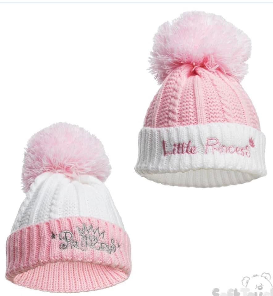 Baby hats, one size will fit newborn upto 12 months