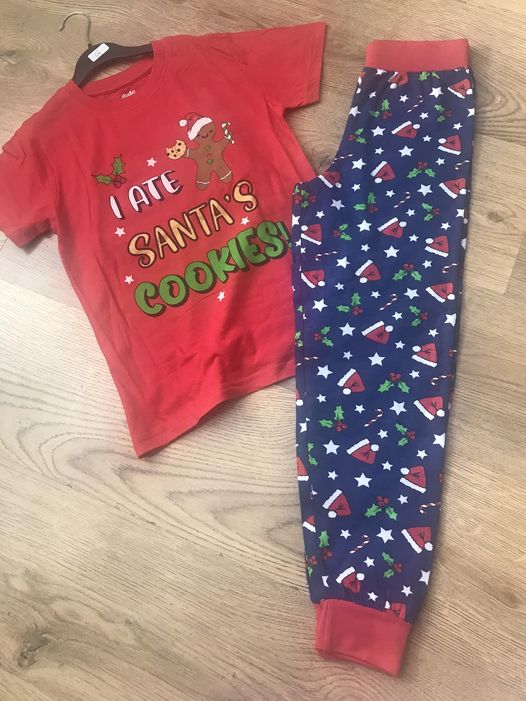 ‘I ate Santa’s cookies’ pyjamas