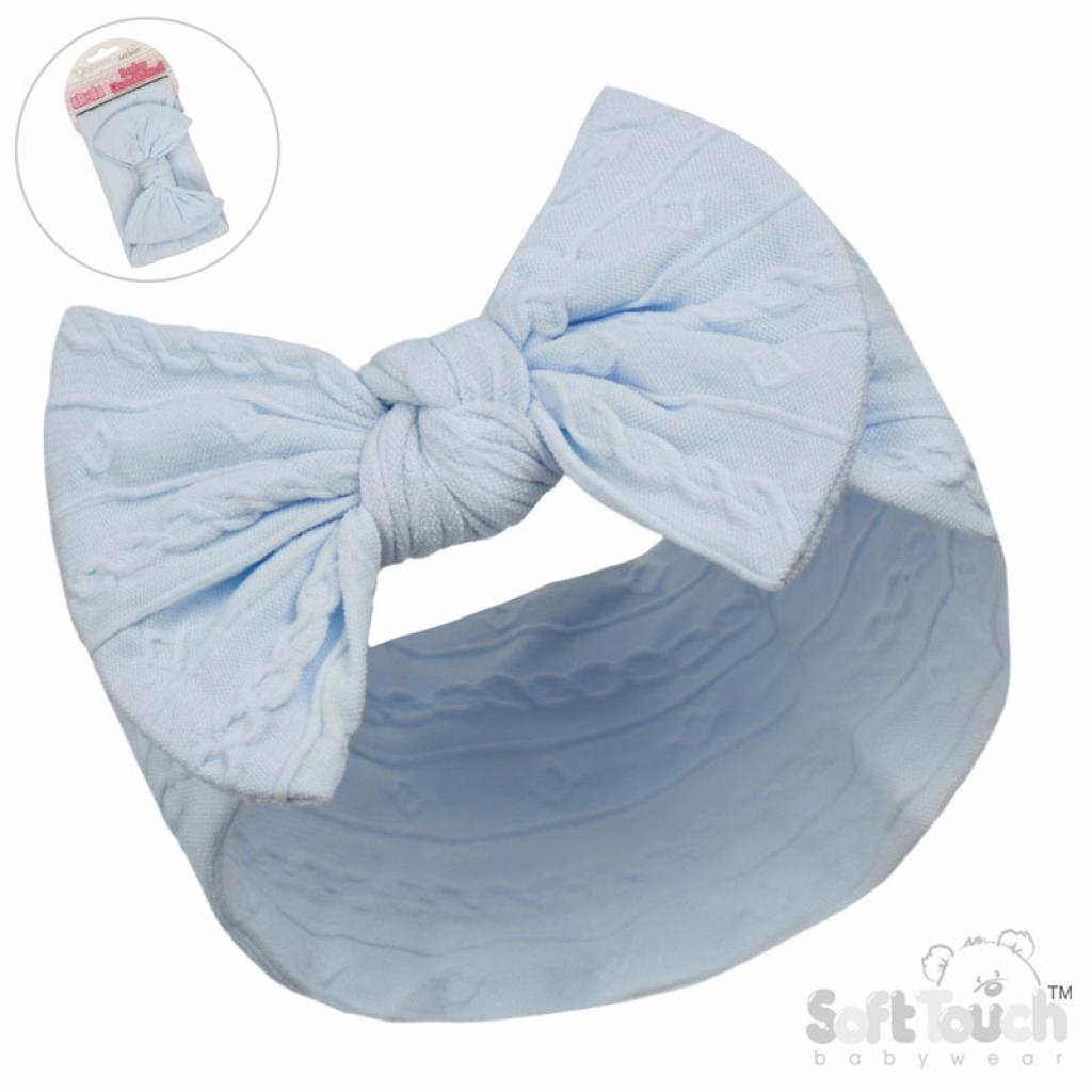 Aoife headband - light blue