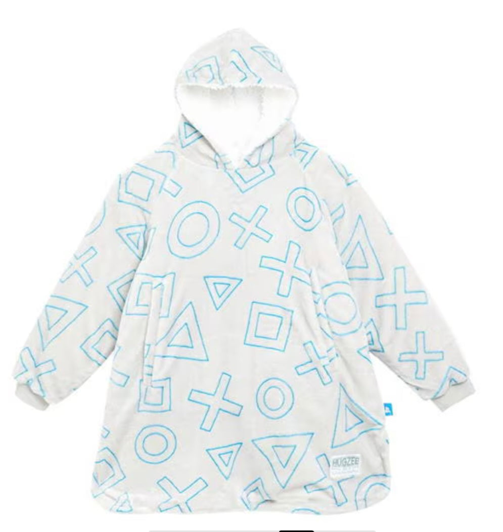 PlayStation hooded fleece poncho - 9/10 years