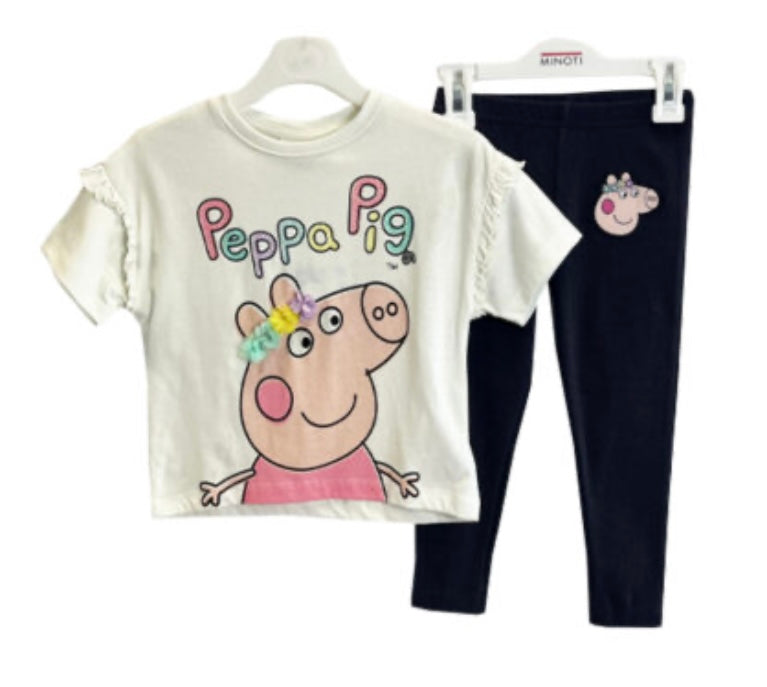 Peppa pig legging set