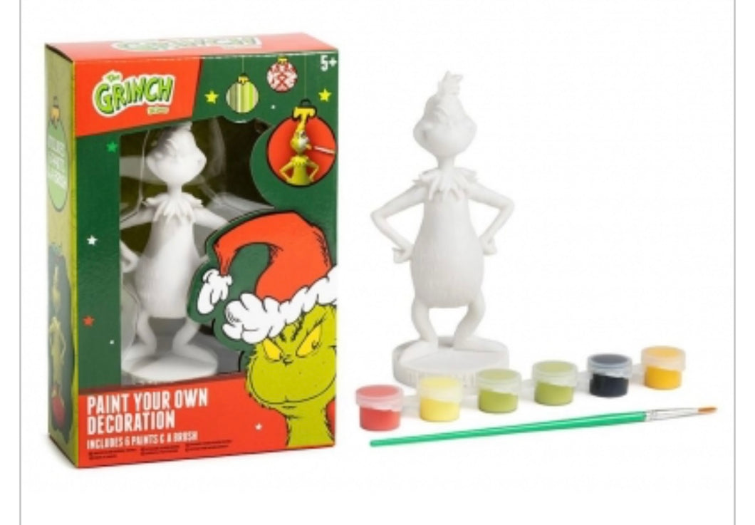 The grinch paint your own decoration