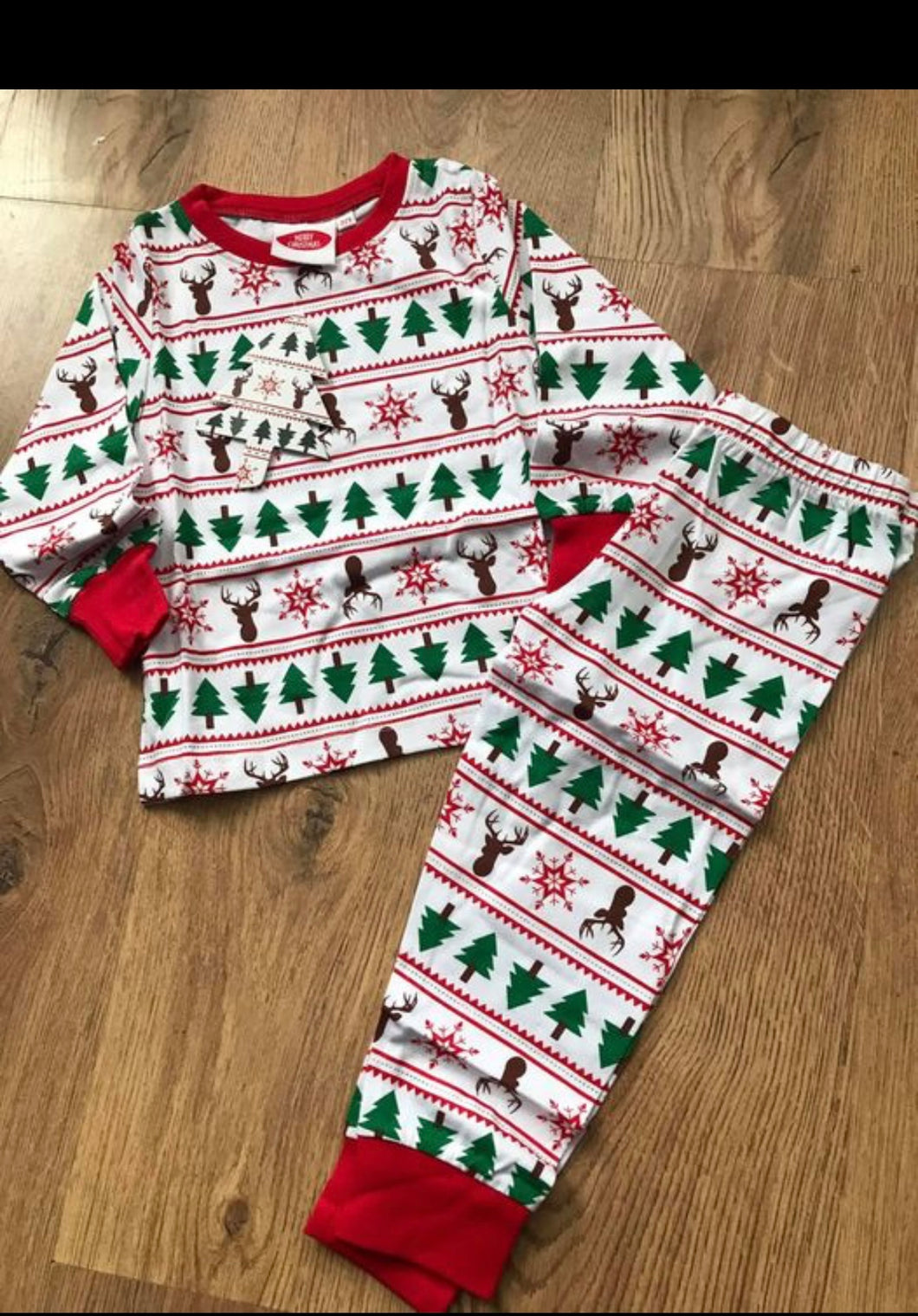 Adults/children’s Christmas pyjamas