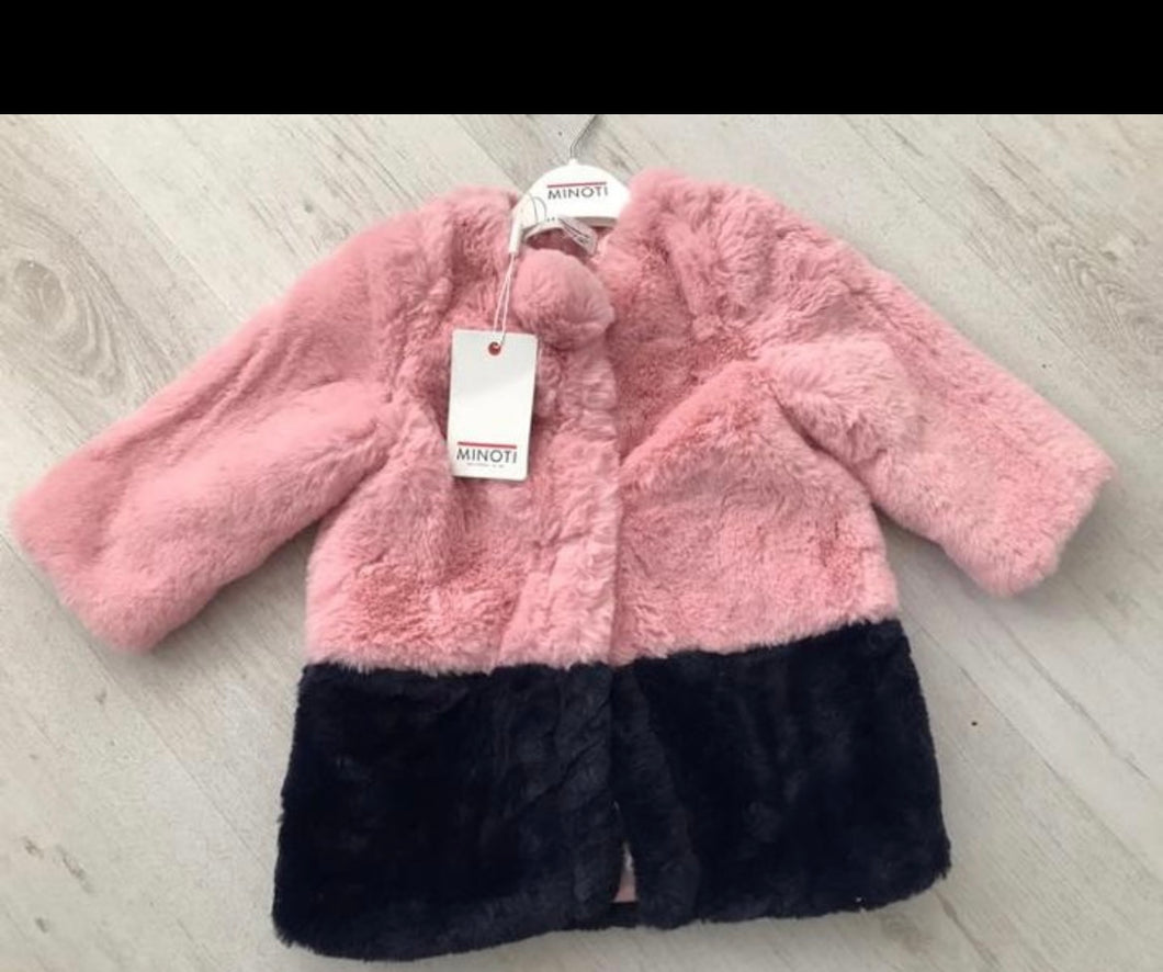 Faux fur jacket