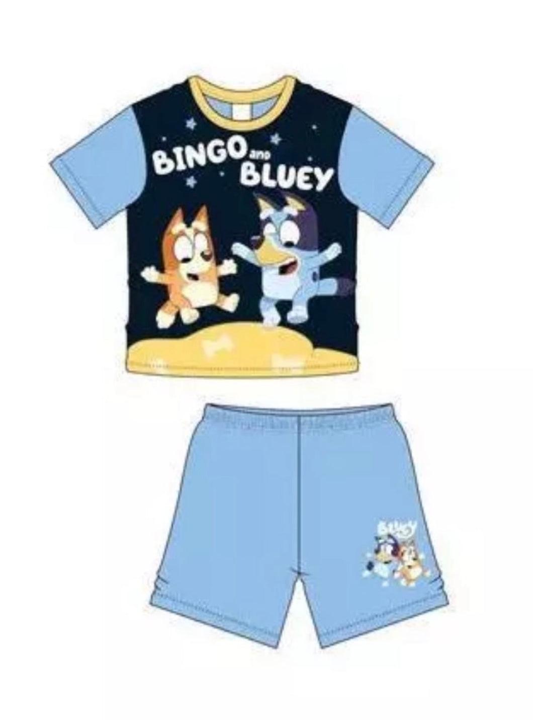 Bluey short pyjamas - 4/5 years