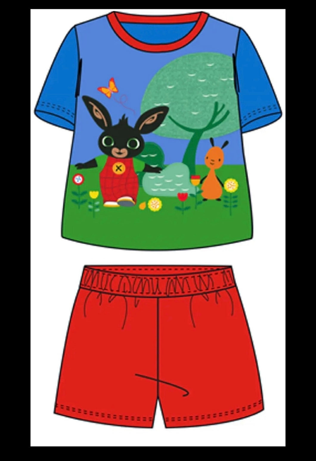 Bing short pyjamas- 4/5 years