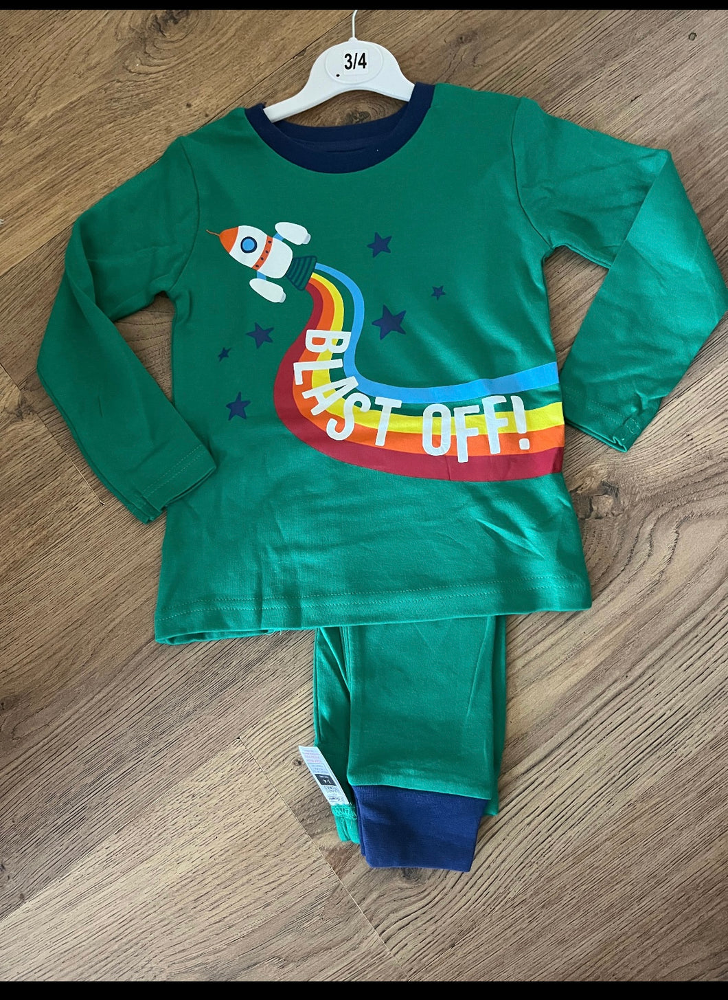 Blast off pyjamas- 3/4 years