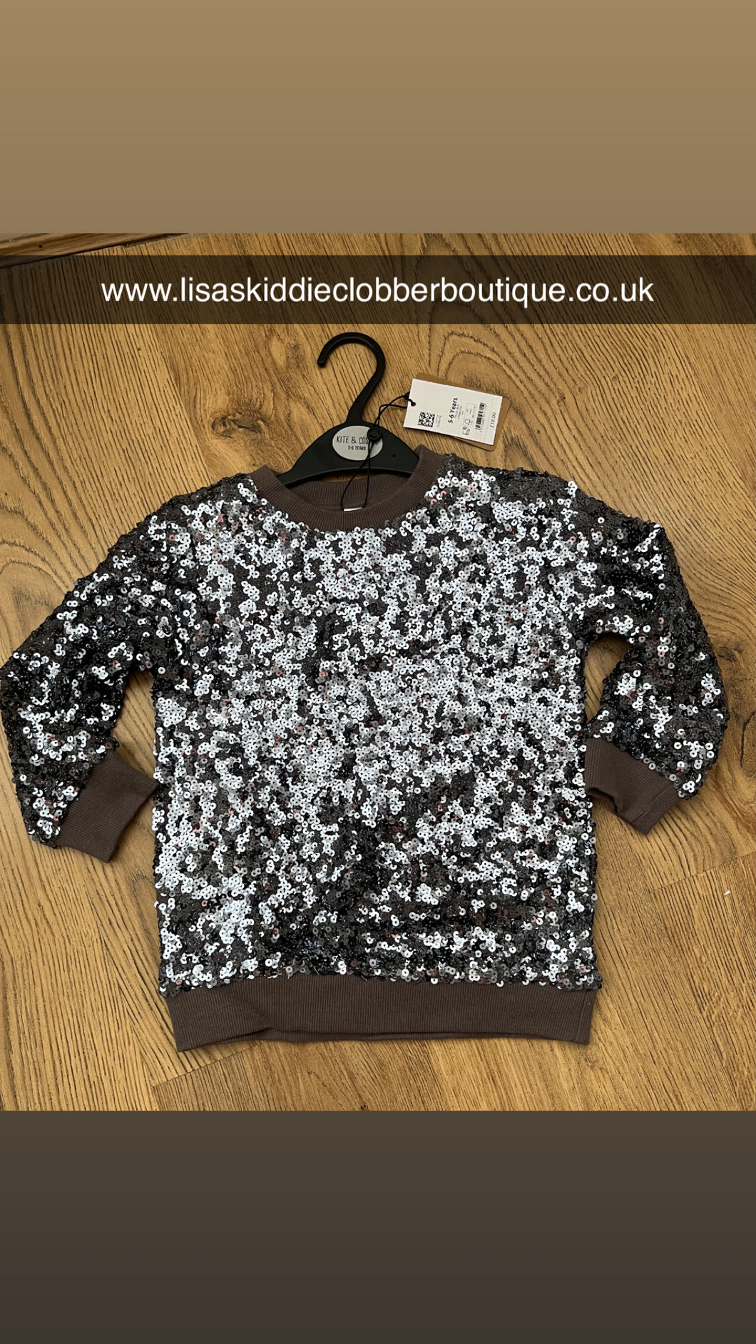 Sequin jumper