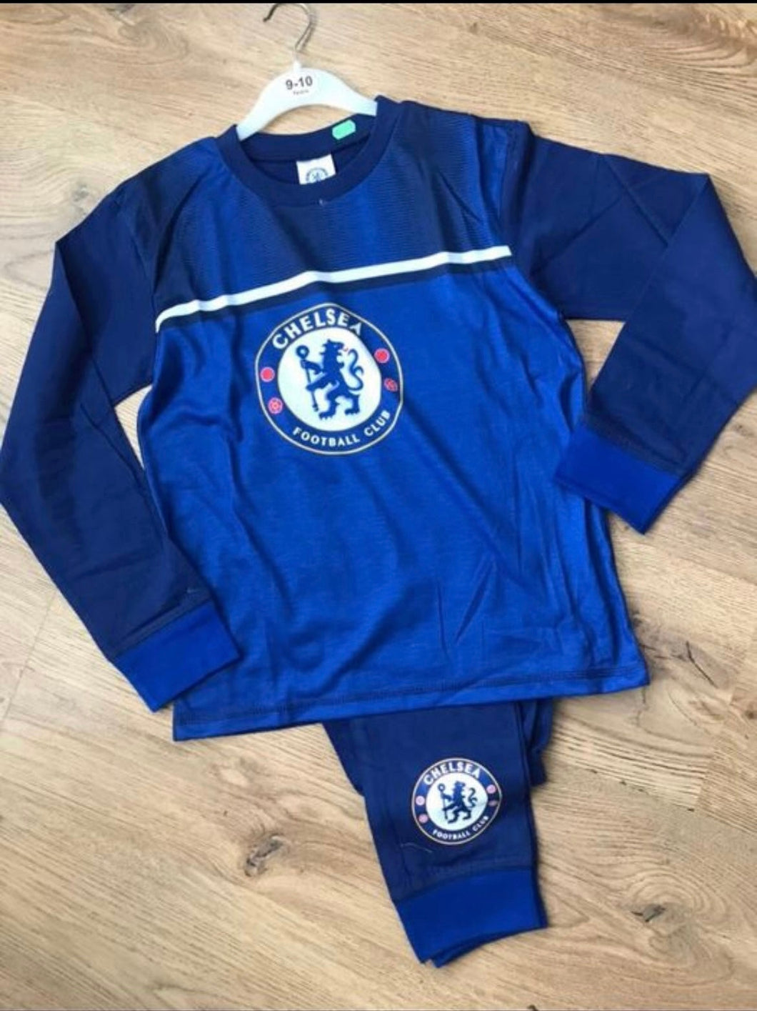 Chelsea football club pyjamas- 9/10 years