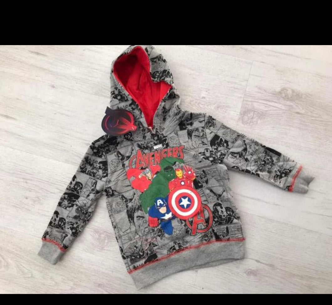 Avengers hooded jumper