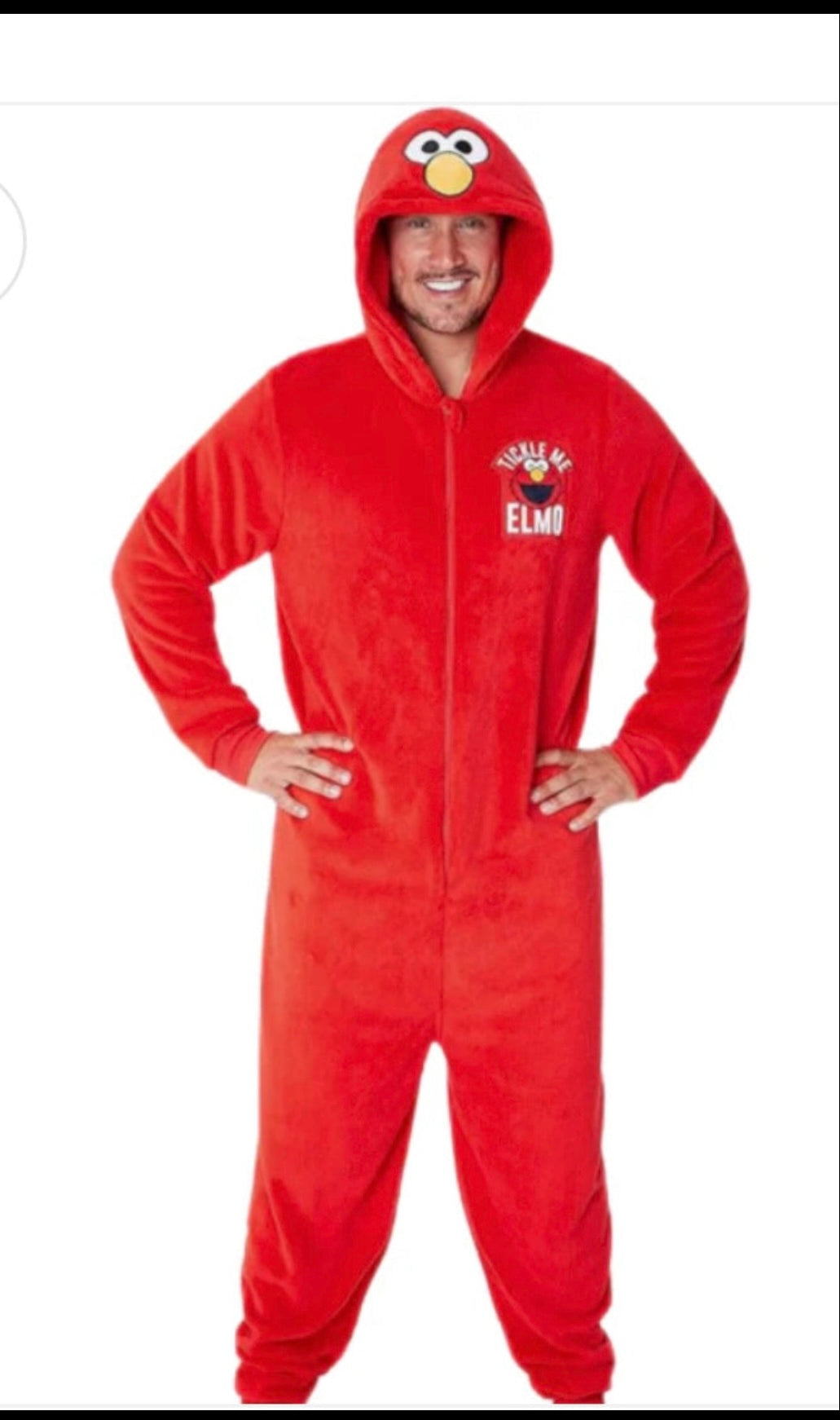 Adults Elmo onesie