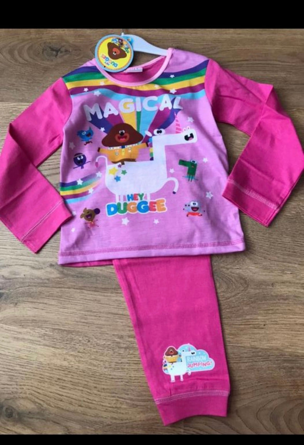 Hey duggee pyjamas - 3/4 years