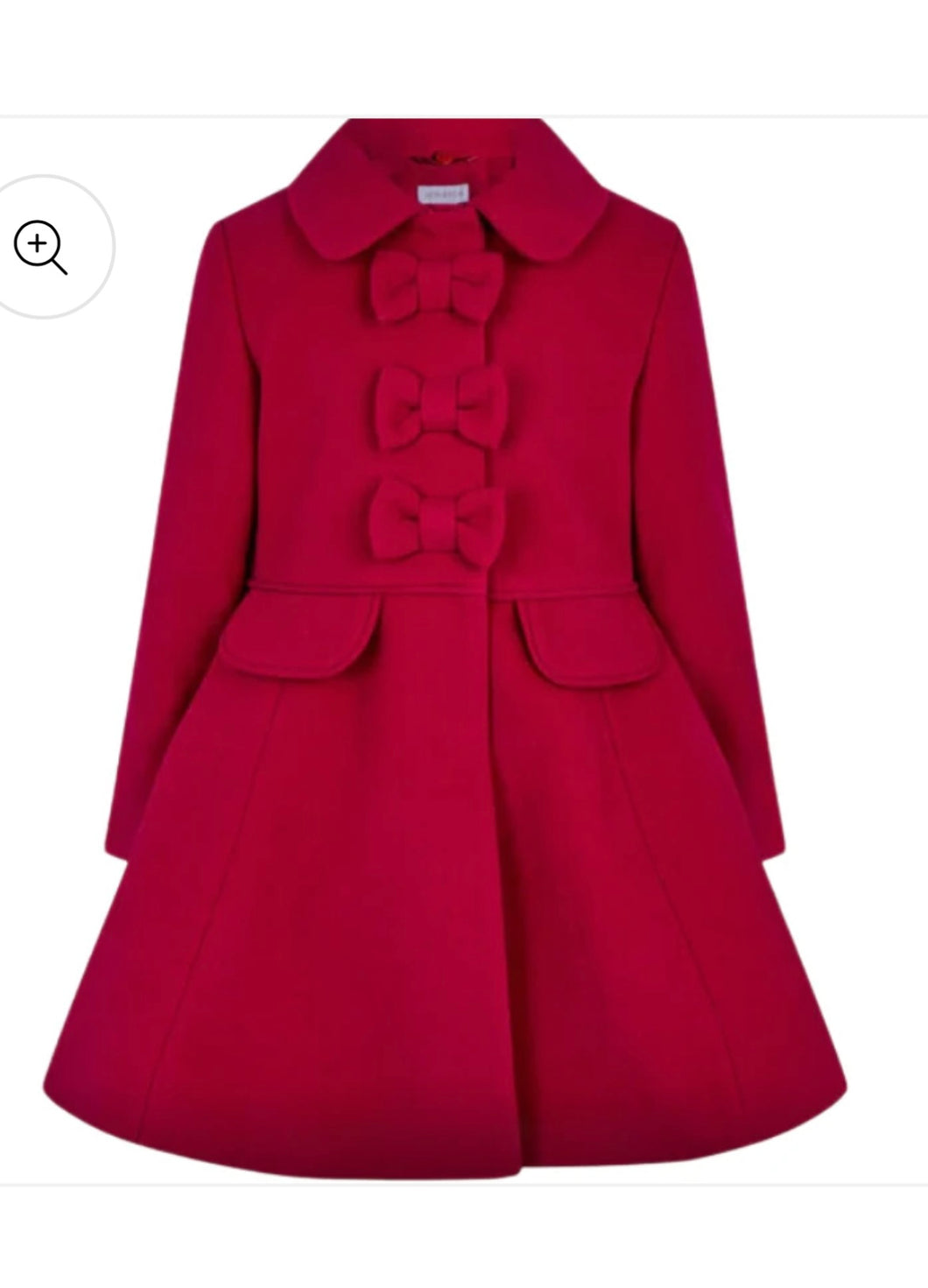 Red smart coat