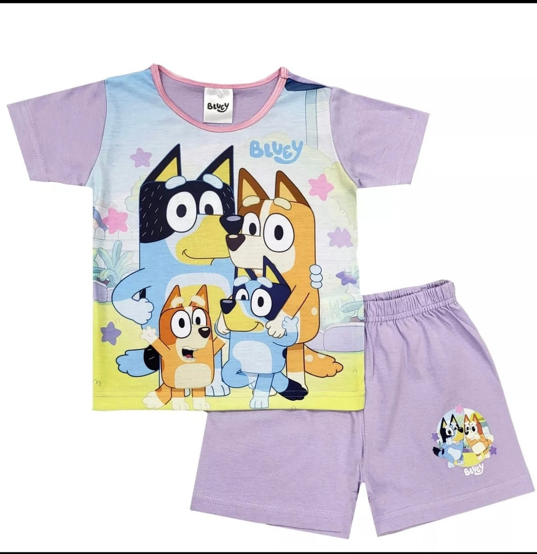 Bluey short pyjamas- 18/24 months