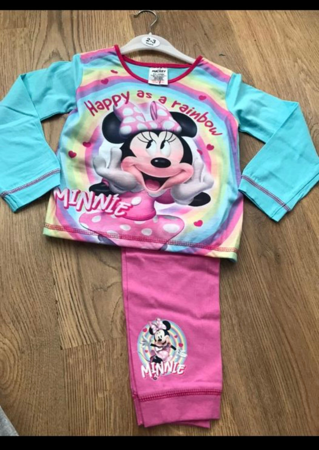 Minnie Mouse pyjamas- 2/3 years