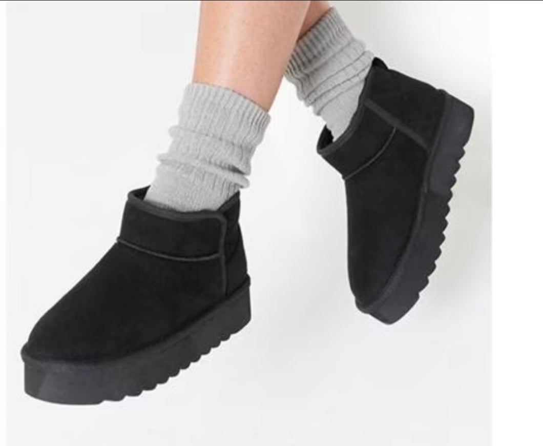 Ankle boots - black