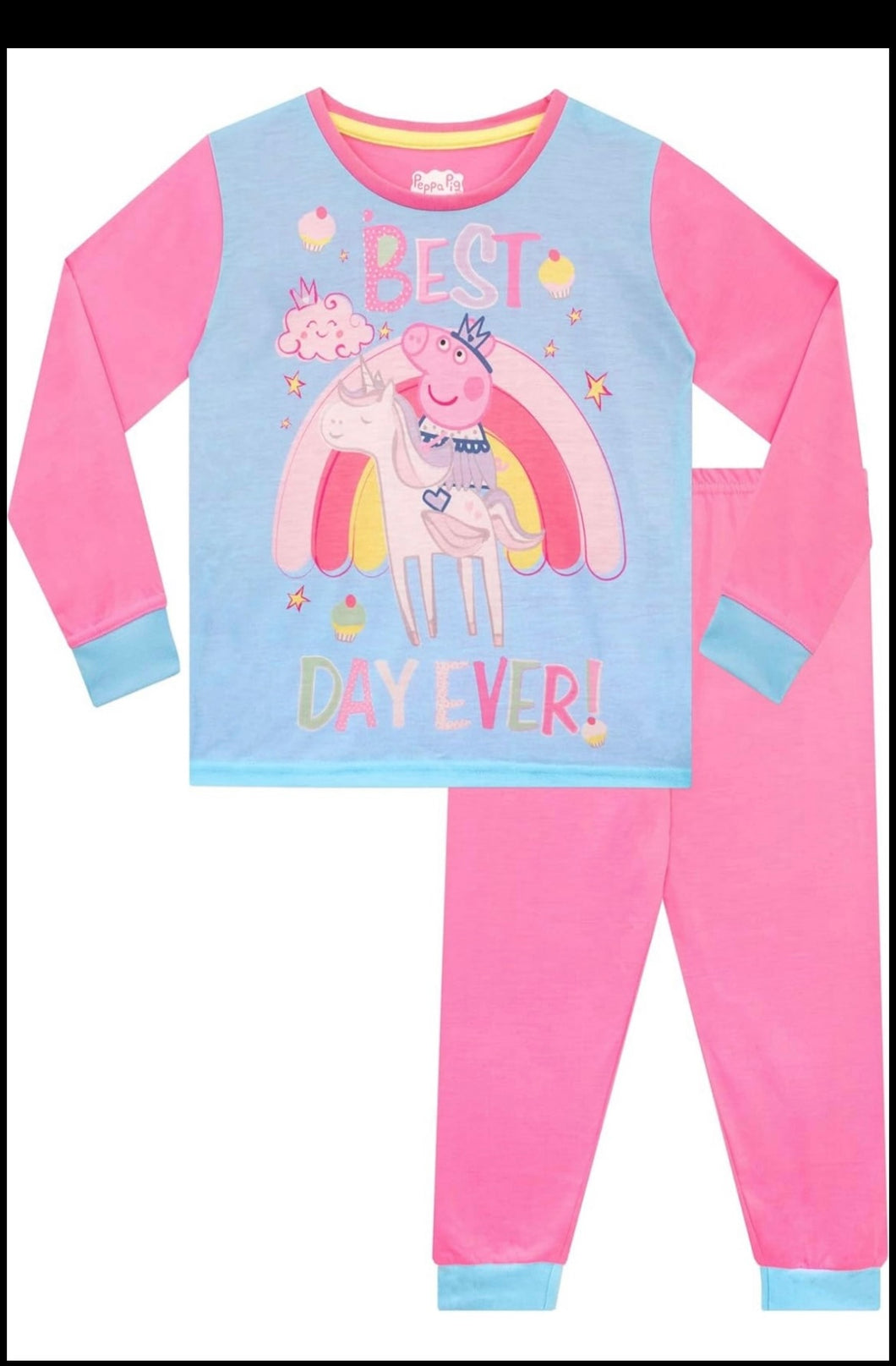 Peppa pig pyjamas- 3/4 years