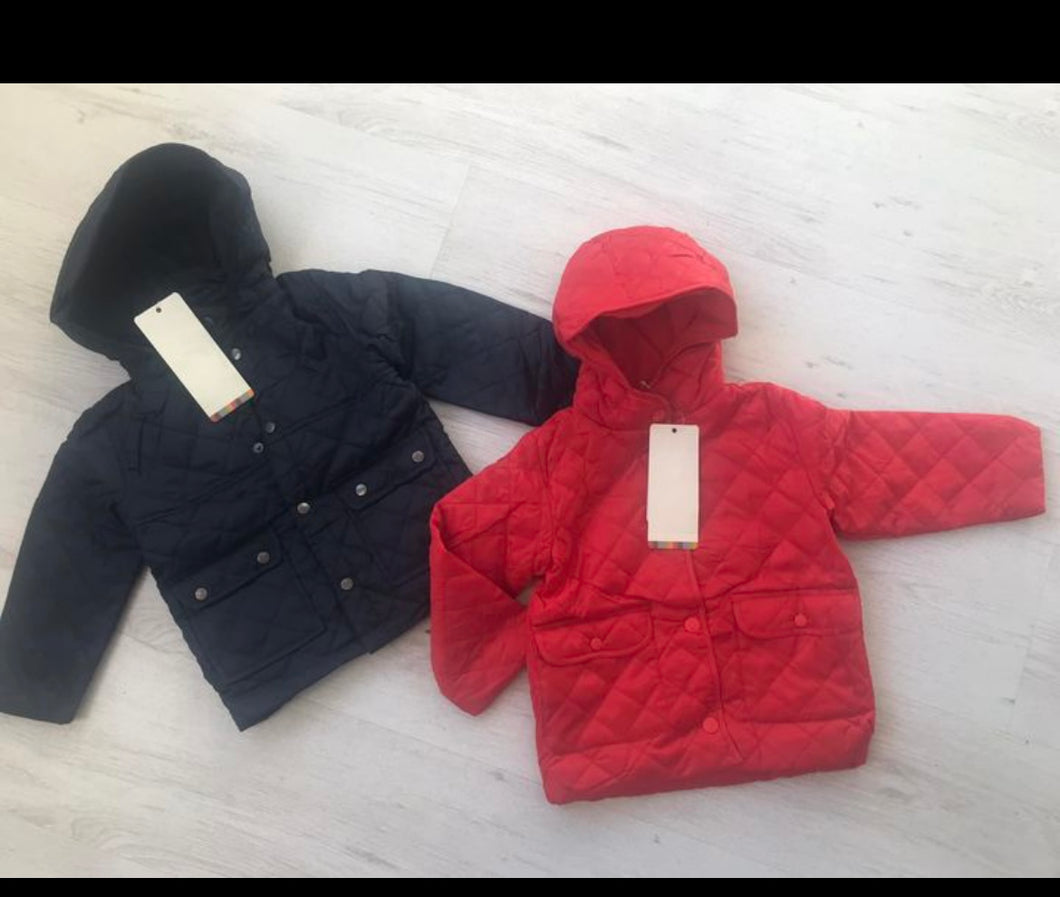 Lined baby jackets