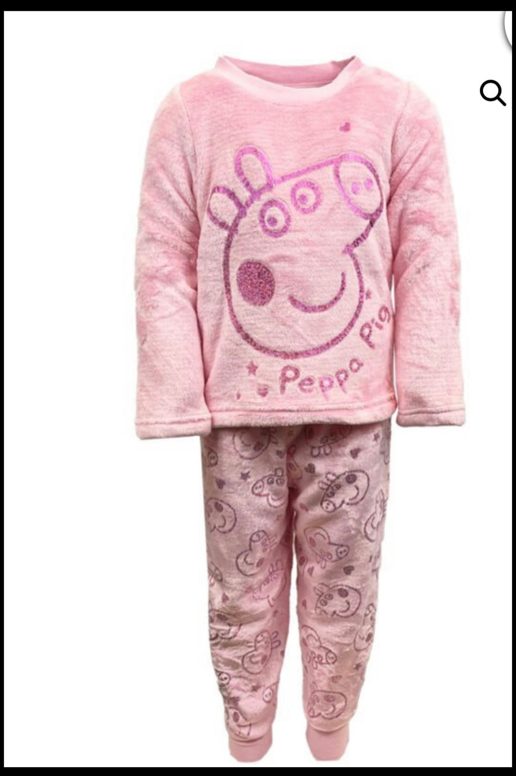 Peppa pig fleece pyjamas