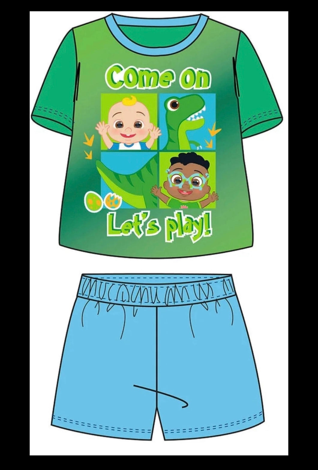 Cocomelon short pyjamas