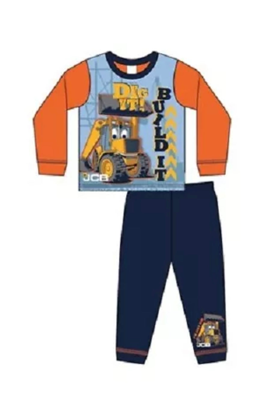 JCB pyjamas - 18/24 months