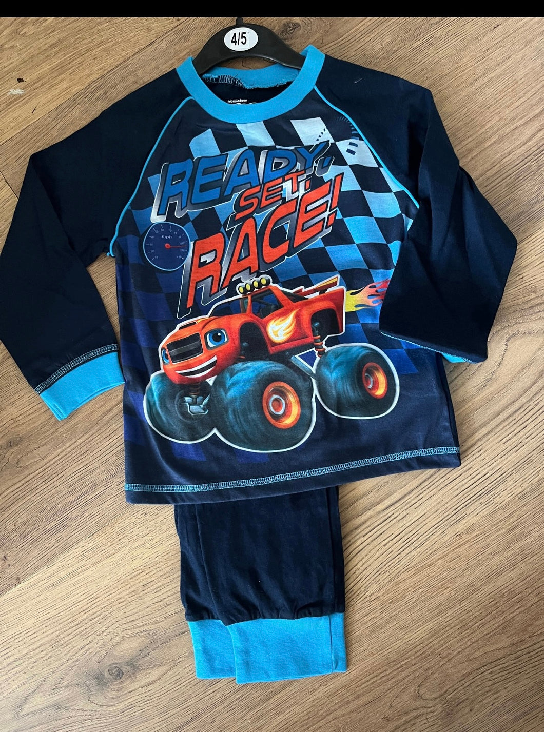 Blaze and the monster machine pyjamas- 4/5 years