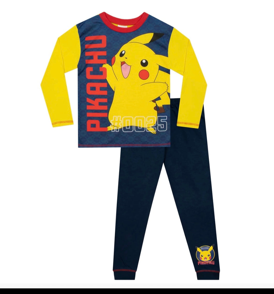 Pikachu pyjamas - 7/8 years