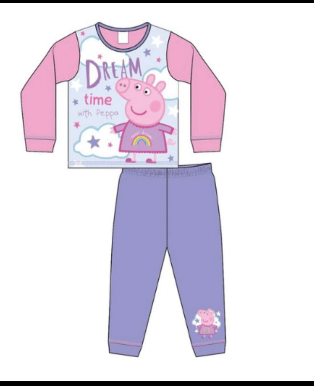 Peppa pig pyjamas- 4/5 years