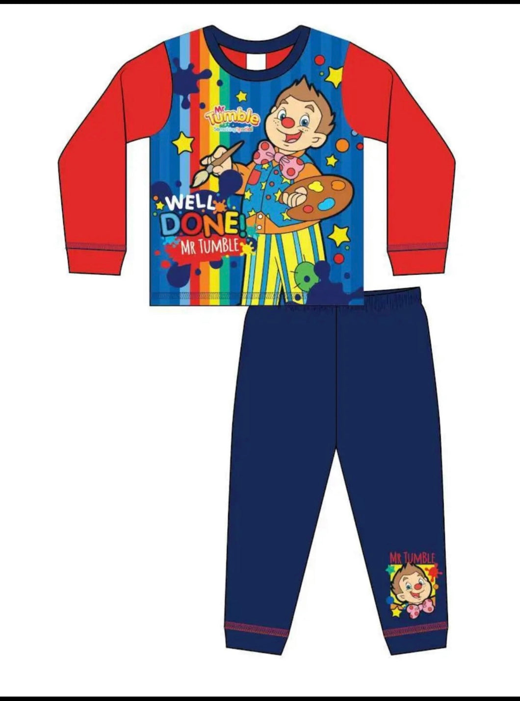 Mr tumble pyjamas- 2/3 years