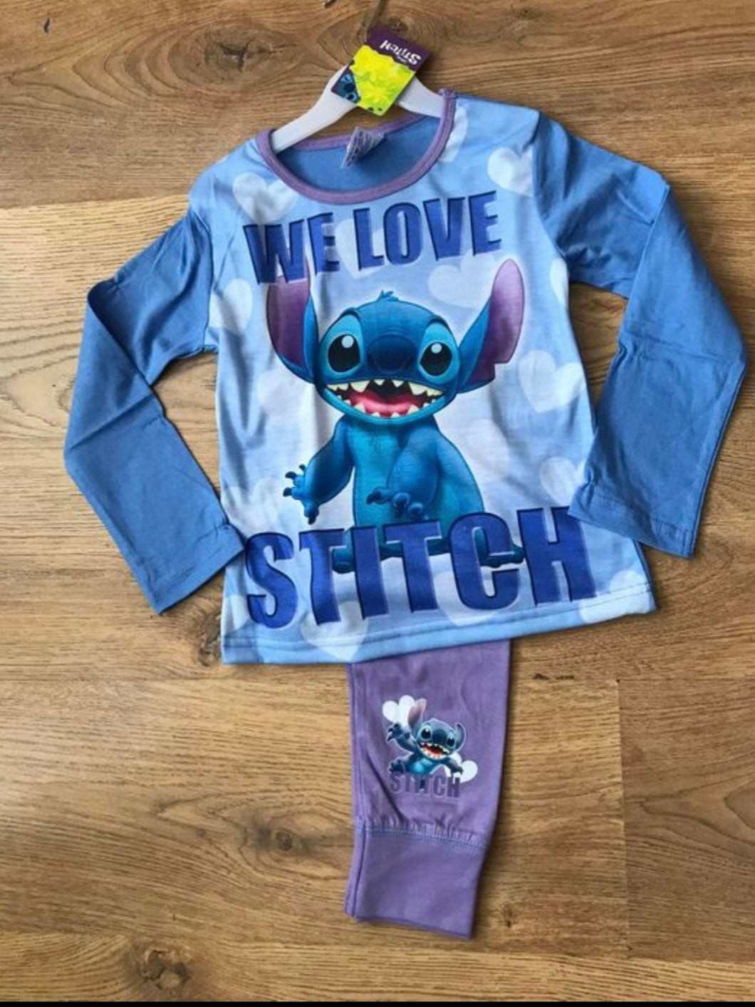 Stitch pyjamas- 4/5 years