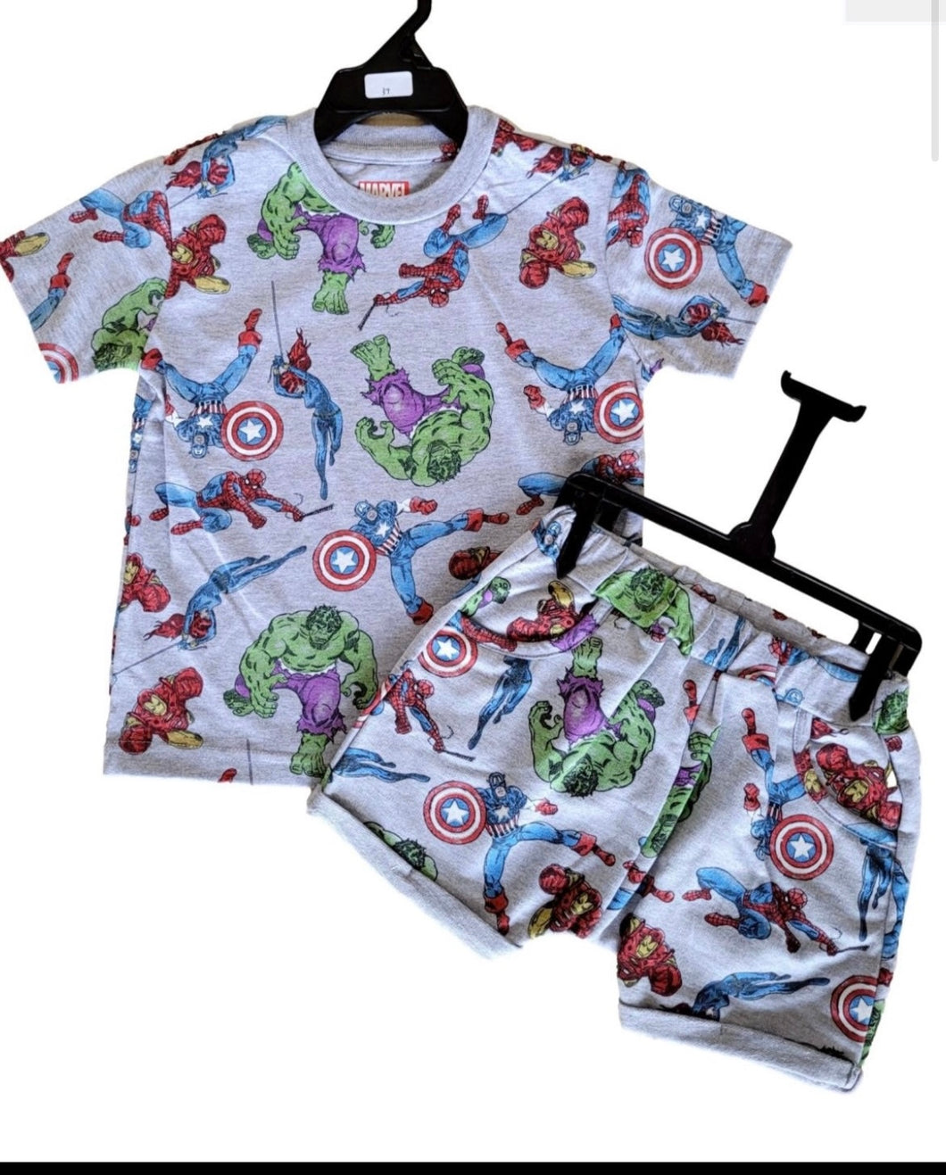 Avengers short set