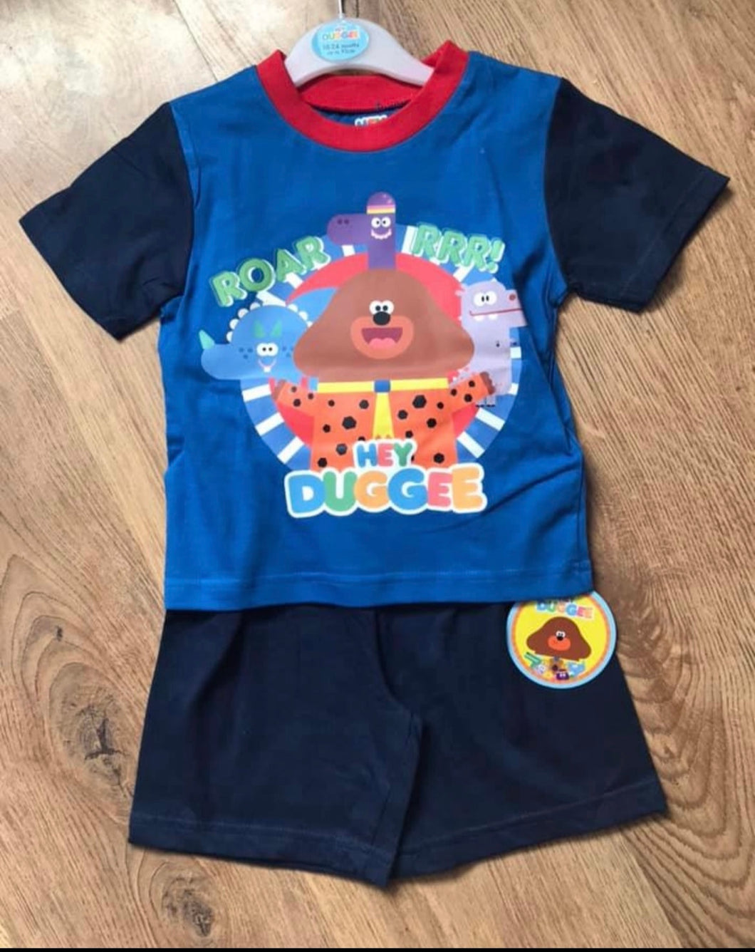 Hey duggee short pyjamas