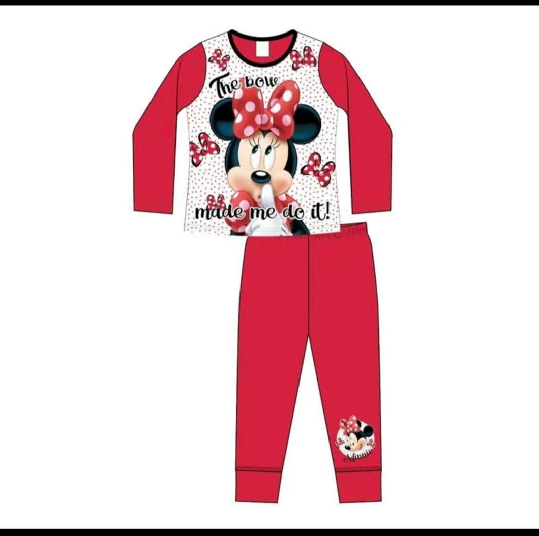 Minnie Mouse pyjamas - 9/10 years