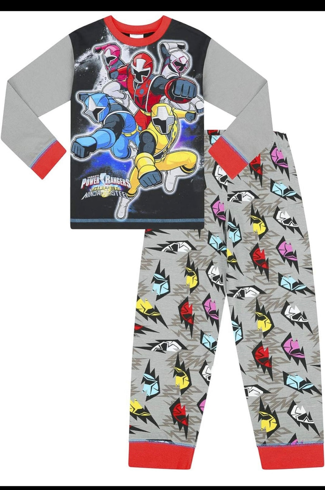 Power rangers pyjamas- 4/5 years