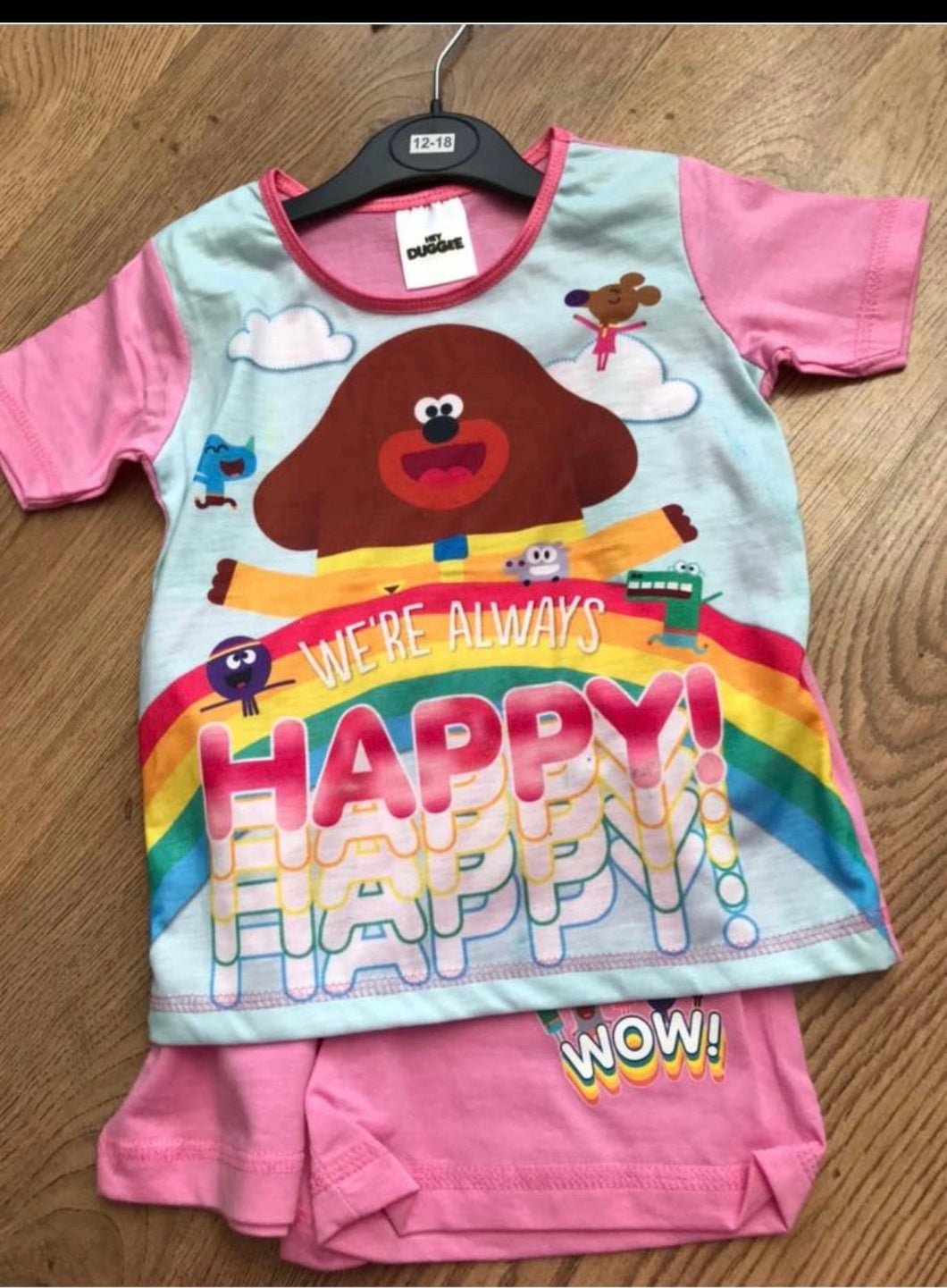 Hey duggee short pyjamas