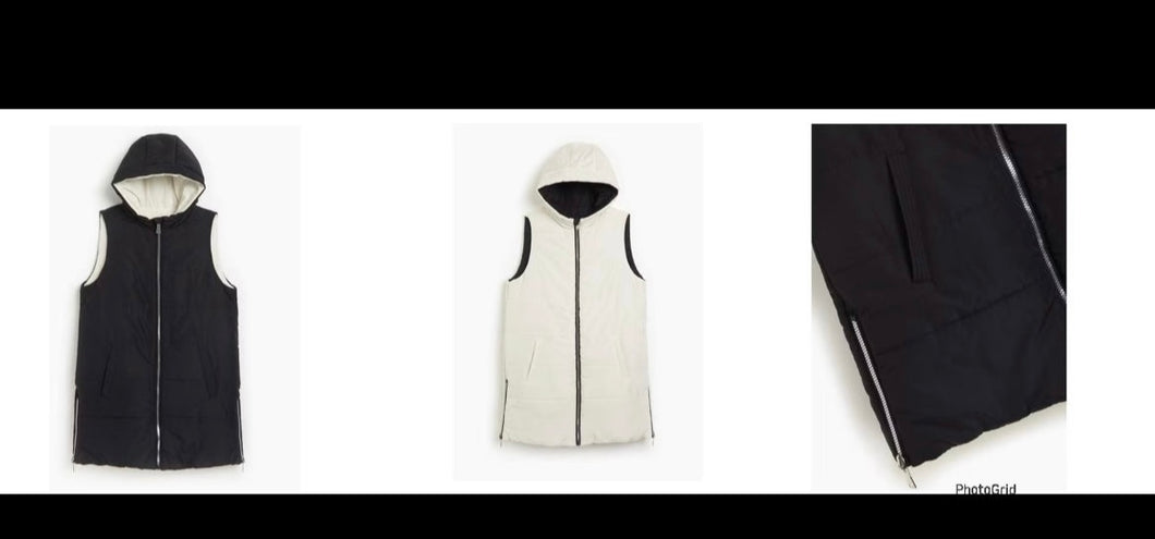 Reversible longline Bodywarmer