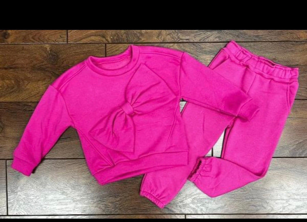 Amber jogger set - pink