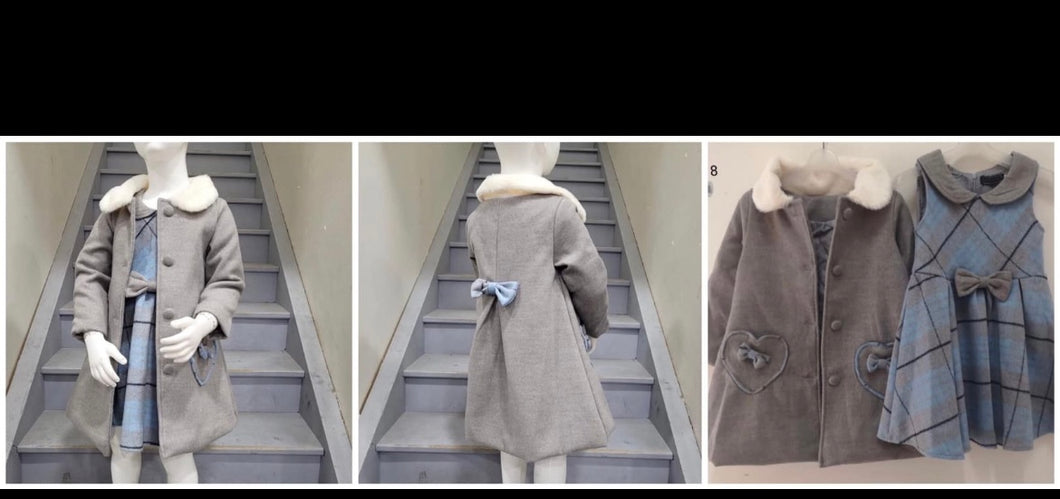 Elizabeth coat and dress set