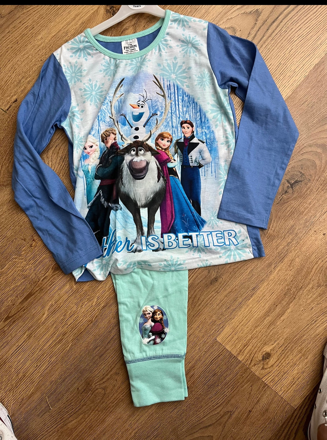 Frozen pyjamas- 7/8 years