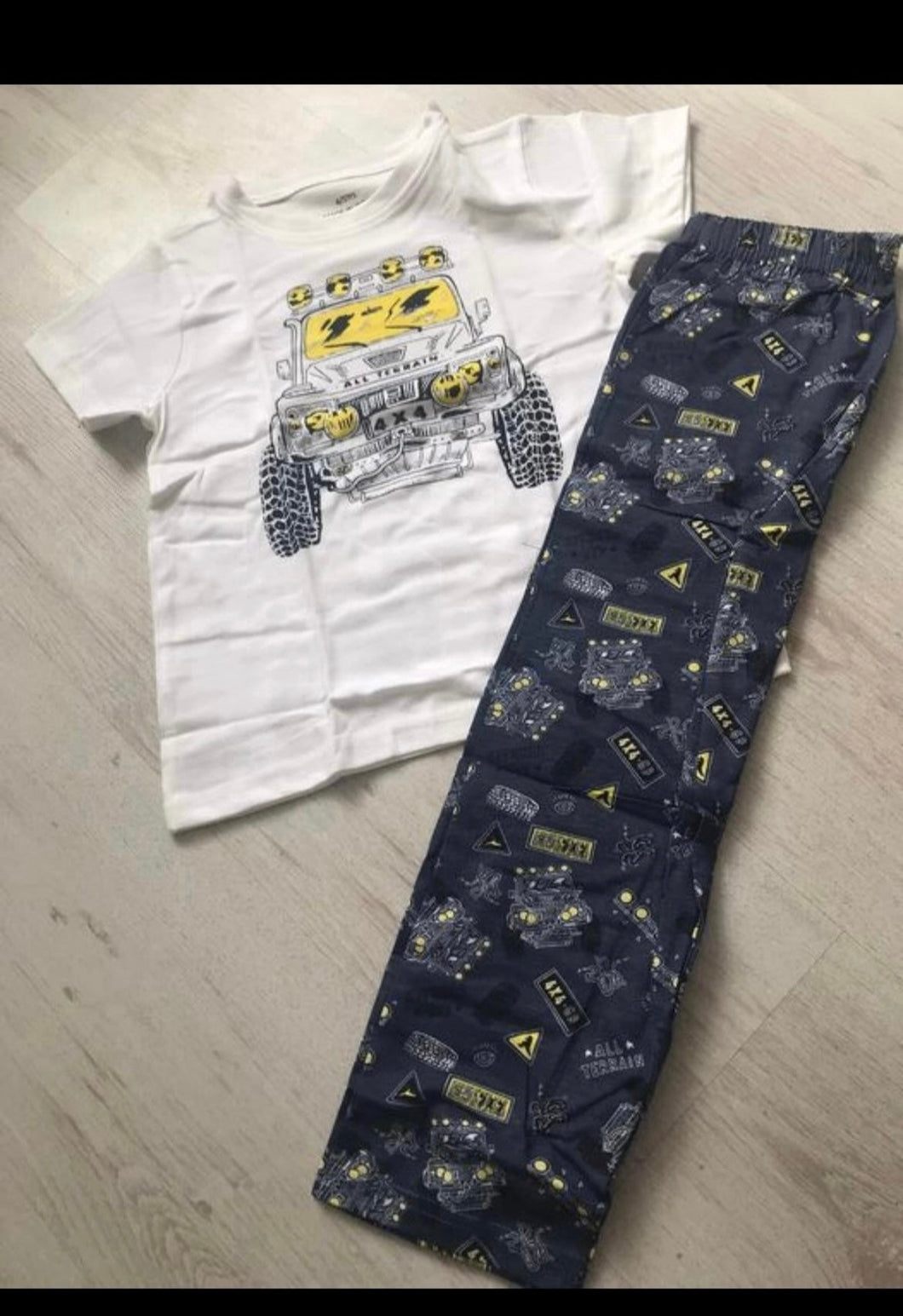 Monster truck pyjamas