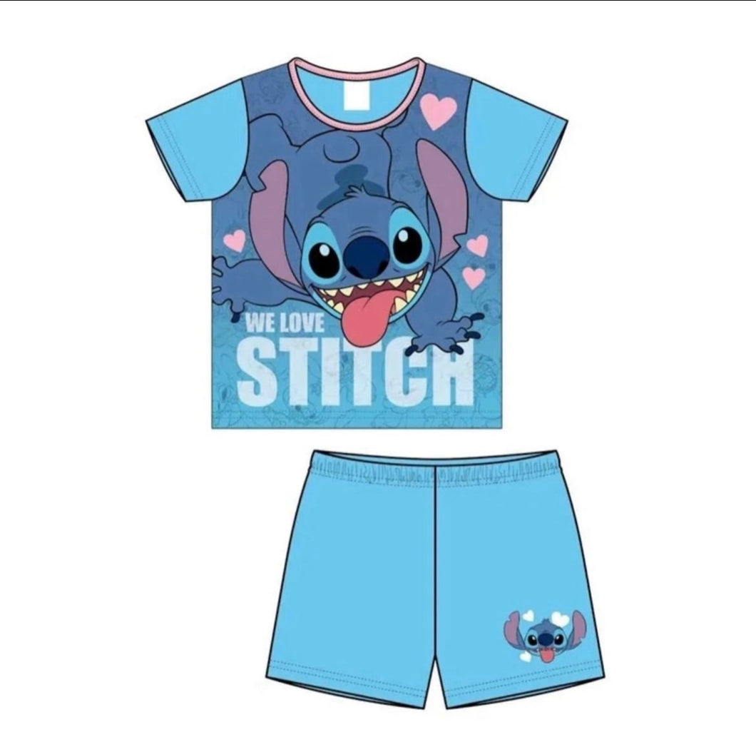 Stitch short pyjamas-5/6 years