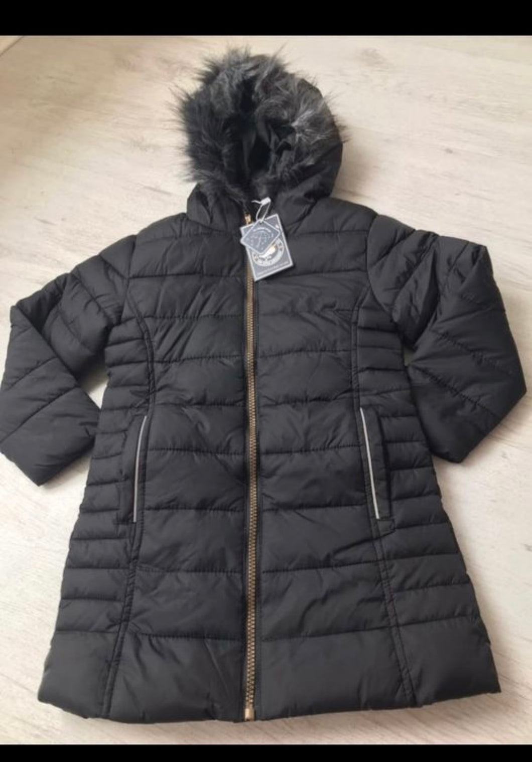 Chloe winter coat - black