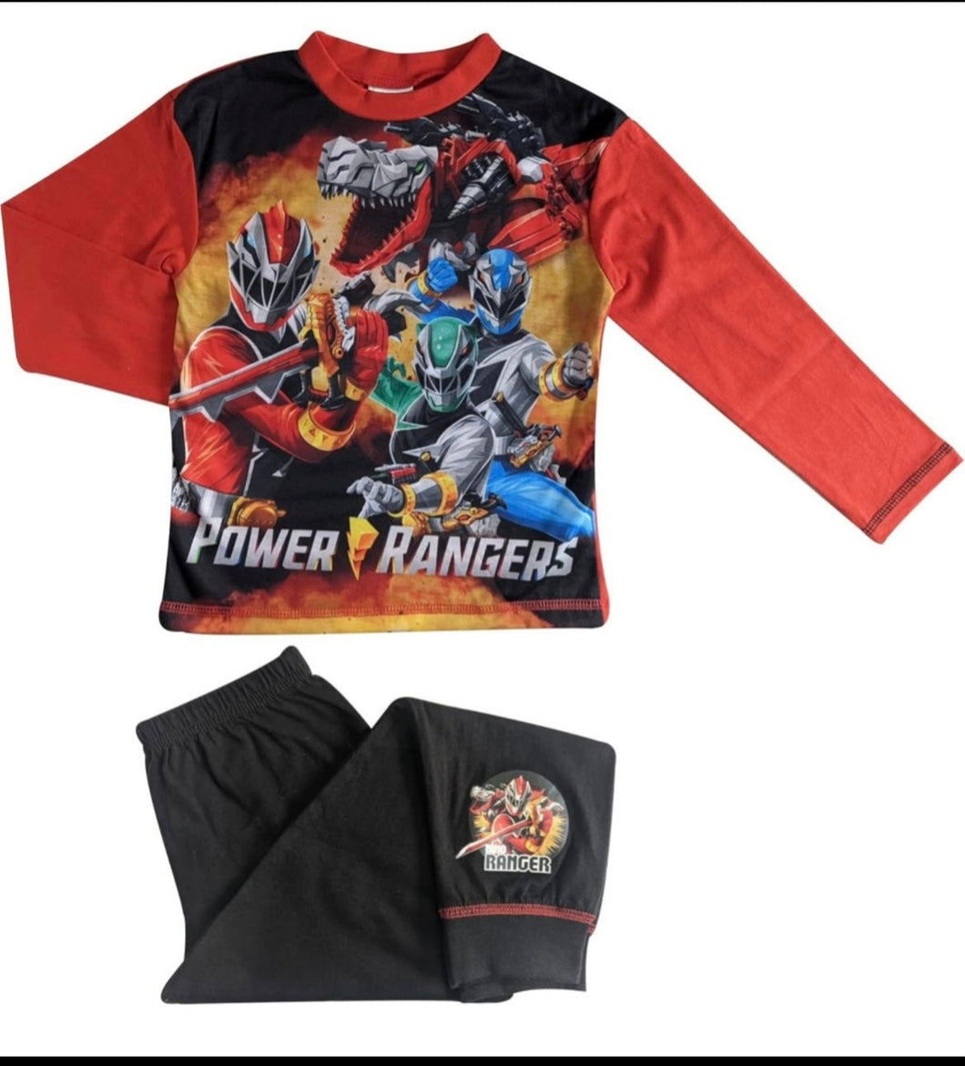 Power rangers pyjamas- 9/10 years