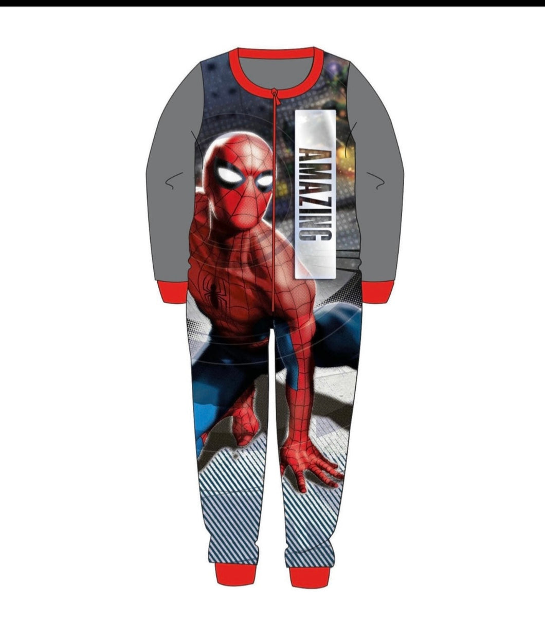 Spider-Man onesie