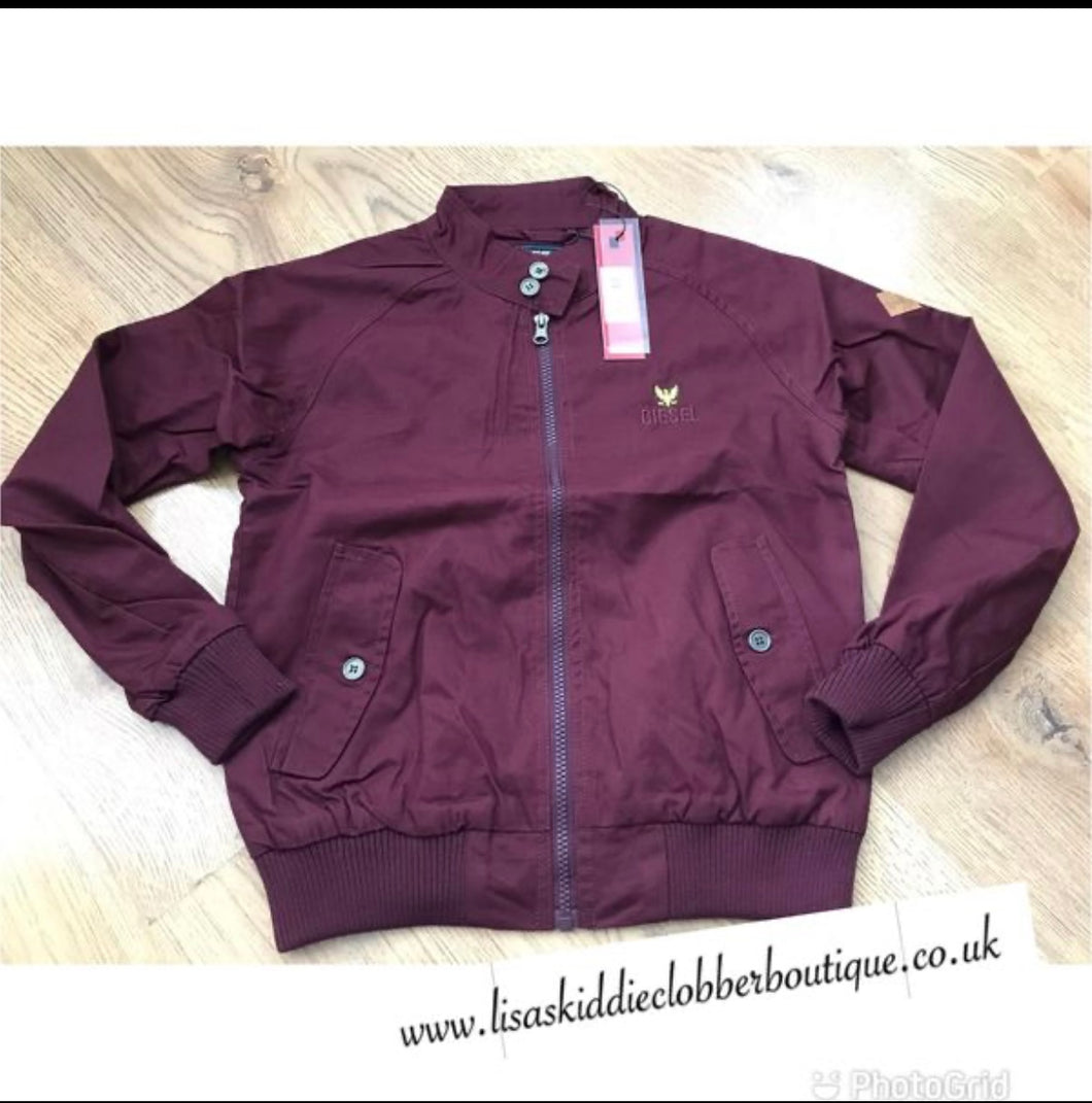 Diesel jacket - burgundy