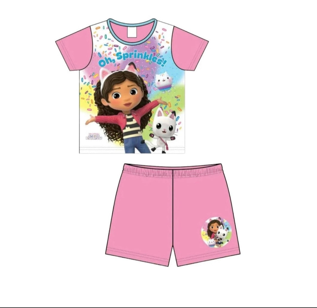 Gabby’s dollhouse short pyjamas