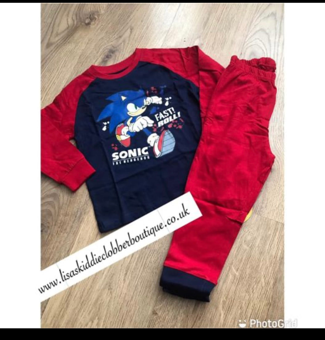 Sonic pyjamas - 3 years