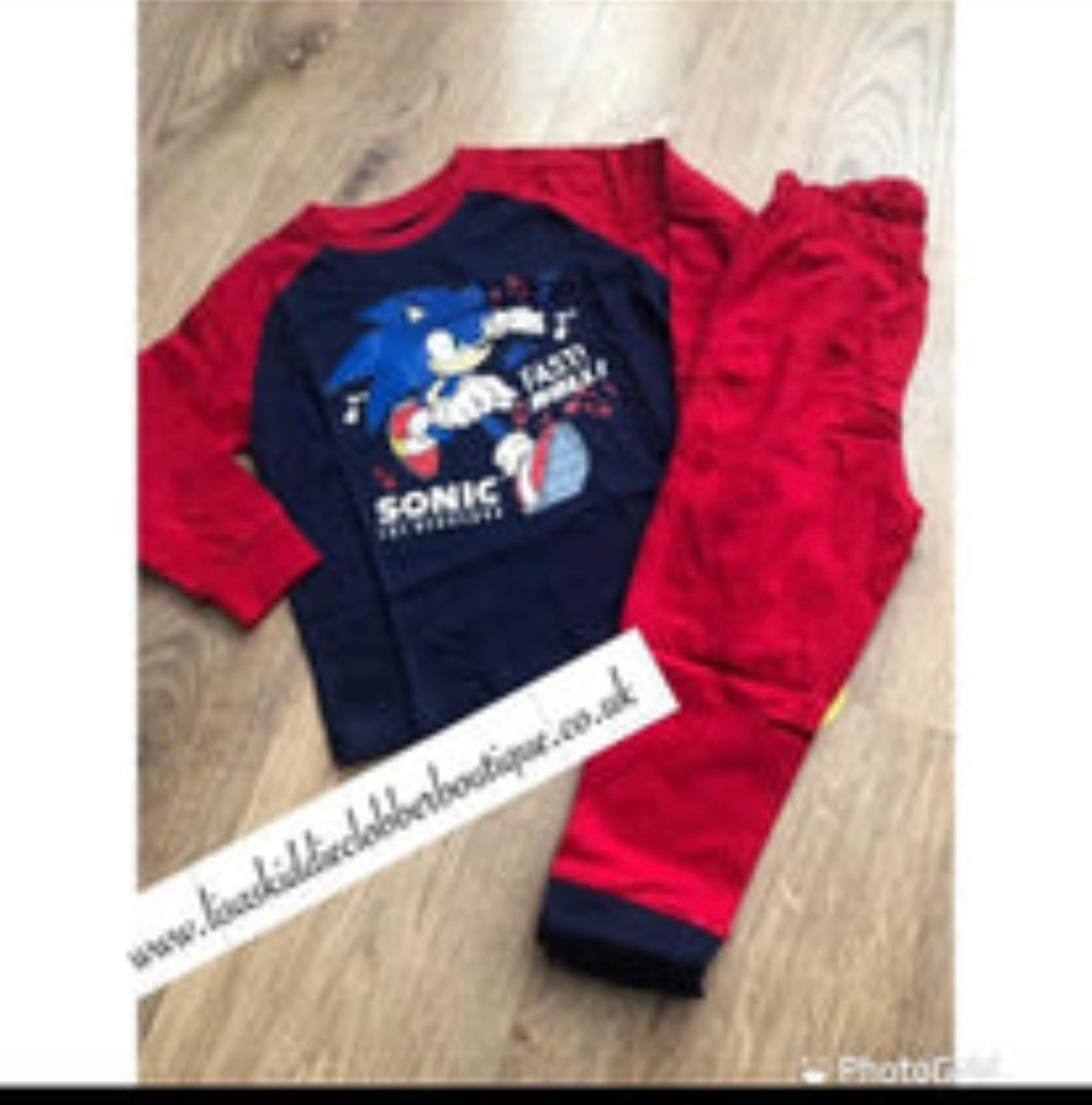Sonic pyjamas - 3 years