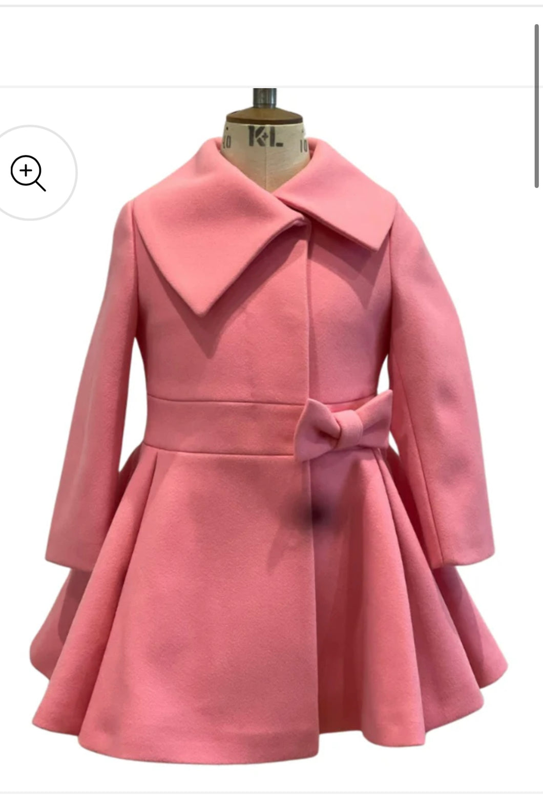 Pink smart coat