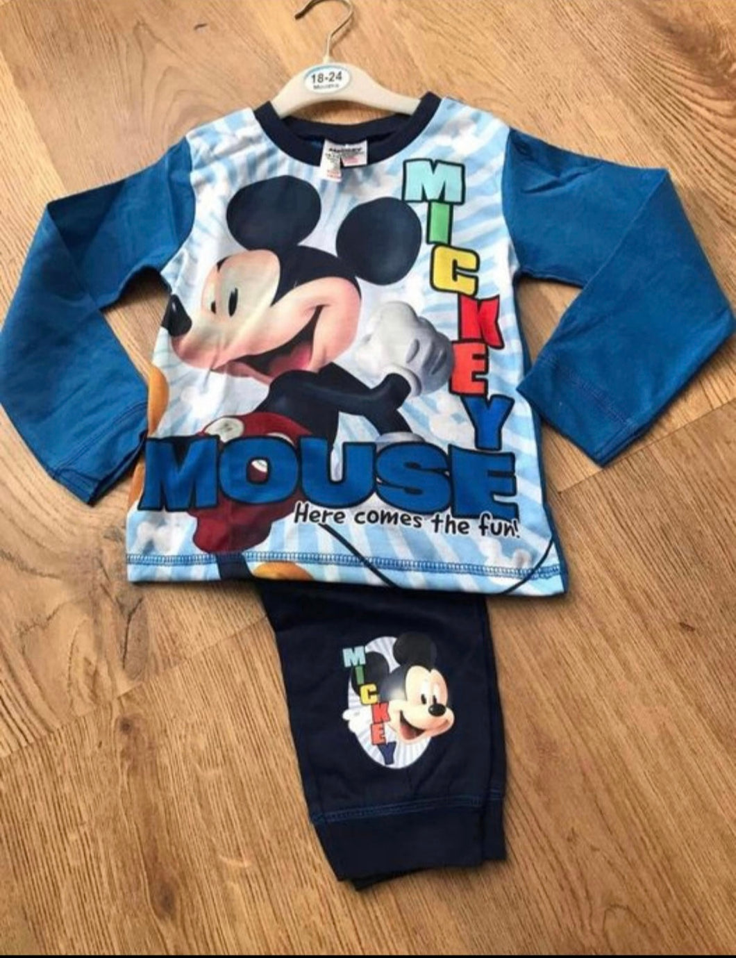 Mickey Mouse pyjamas- 18/24 months